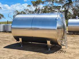 STAINLESS STEEL TANK, MILK VAT 9100lt - picture0' - Click to enlarge