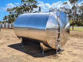 STAINLESS STEEL TANK, MILK VAT 9100lt - picture0' - Click to enlarge