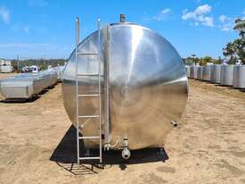 STAINLESS STEEL TANK, MILK VAT 9100lt - picture1' - Click to enlarge
