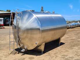 STAINLESS STEEL TANK, MILK VAT 9100lt - picture2' - Click to enlarge