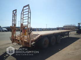 1994 HOWARD PORTER 12M TRI AXLE FLAT TOP TRAILER - picture0' - Click to enlarge