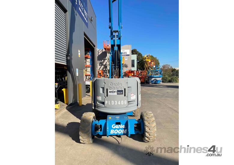 caption Used 2018 Genie Z34/22IC 34ft Diesel Knuckle Boom - Great Condition