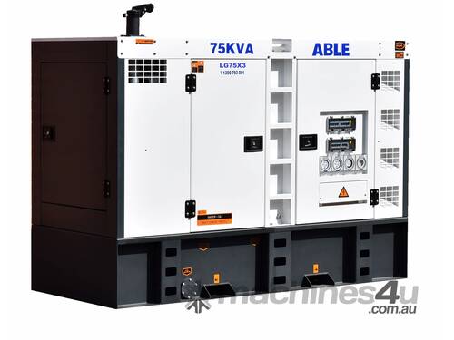 75 kVA Diesel Generator 415V