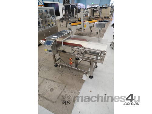 Metal detector/check weigher combo unit