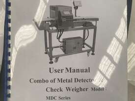 Metal detector/check weigher combo unit - picture2' - Click to enlarge