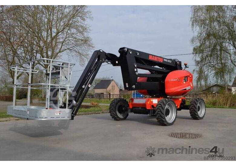 caption Manitou 280 TJ Mobile Elevating Work Platform - 240Kg Platform Capacity