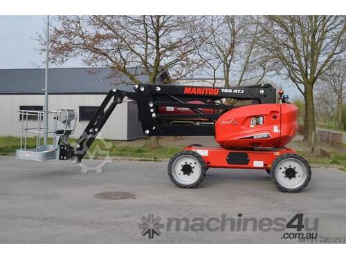 caption Manitou 280 TJ Mobile Elevating Work Platform - 240Kg Platform Capacity