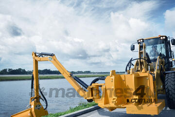 Wheeled Loader Boom Mower Self Contained Unit