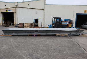 Motorised Belt Conveyor with Large Guards - 8.15m long