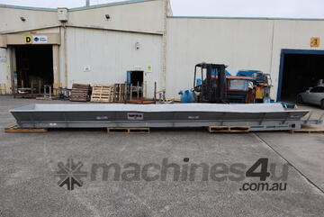 Motorised Belt Conveyor with Large Guards - 8.15m long