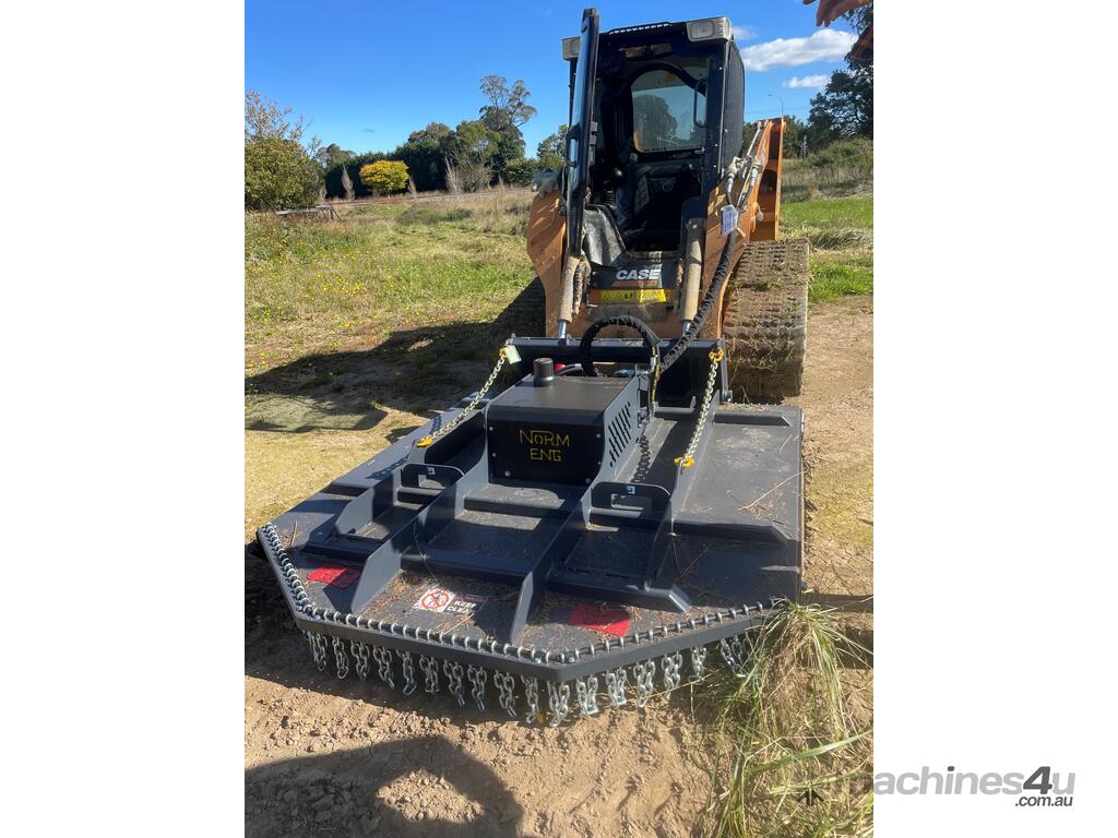 New 2023 norm engineering New NORM 6FT Skidsteer Slasher Skid Steer