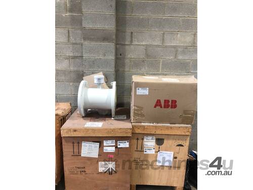 6 x Flow meters ABB 50mm 100mm 200mm 250mm 300mm 400mm. Price is for each item.