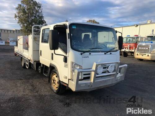 2012 Isuzu NPR 450 Service Body Crew Cab