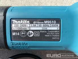 Unused Makita M9510B AC Angle Grinder - picture1' - Click to enlarge