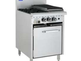 Luus Model CRO-2B3C - 2 Burners, 300 BBQ Char and Oven - picture0' - Click to enlarge