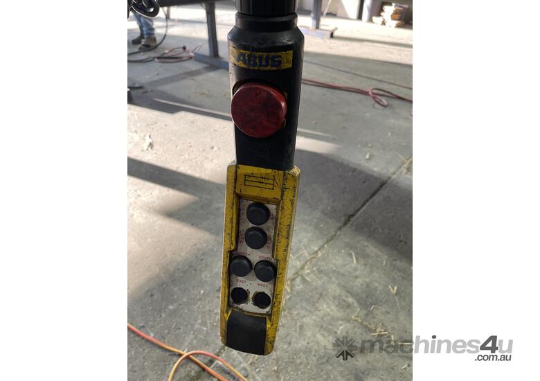 Used 2003 abus 2t ABUS Hoist Motorised Trolley with bus bars Hoists in