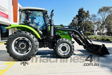 EBU 100HP 4WD Tractor with Front End Loader - 6 FREE attachments!