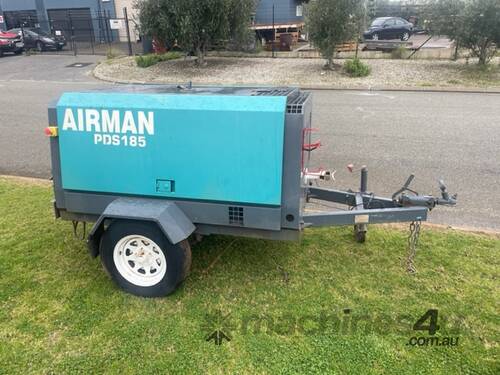 Air Compressor Airman PDS185 185CFM 2012 Diesel 2799 hours