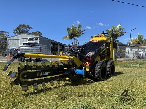 New SWL30 Mini Loader with Trencher 