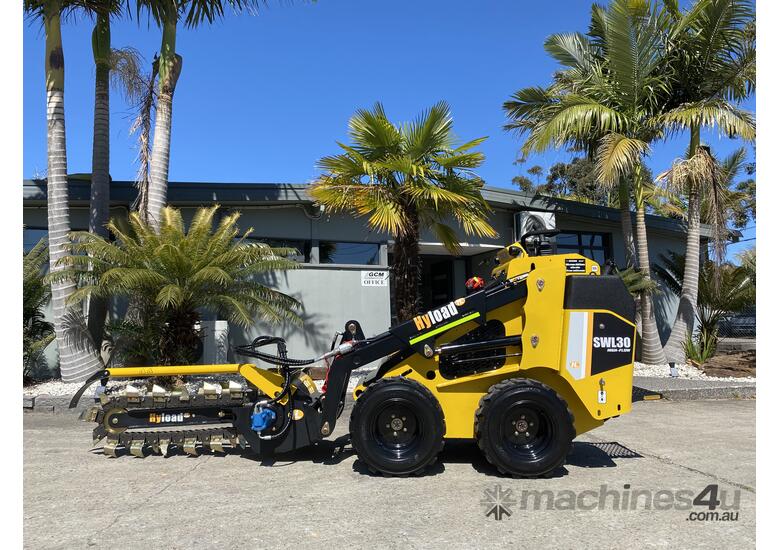 New SWL30 Mini Loader with Trencher 