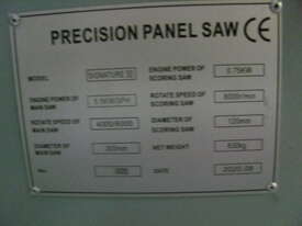 Panel Precision Sliding Saw - picture1' - Click to enlarge