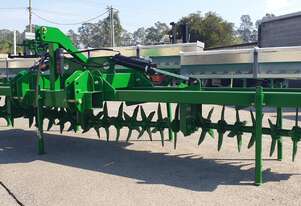 Hydraulic Agrivator 6m Gal Super Combo with ASB Seed boxes & Spring Tine Harrows AUSTRALIAN MADE
