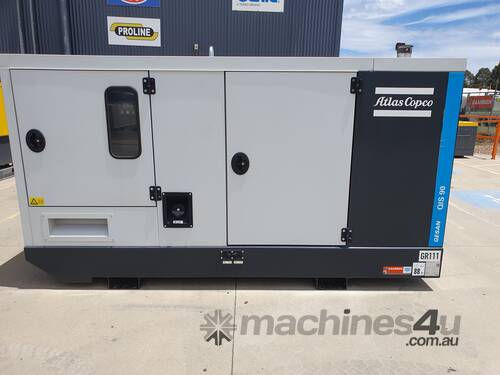 Atlas Copco QIS 90 Generator 92 KVA * only 4 hours *