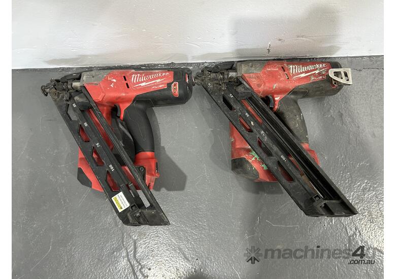 Used milwaukee Milwaukee Cordless Finish Nailers Nail Gun in , Listed