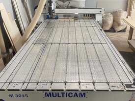 Used Multicam Flatbed Nesting Router CNC - picture1' - Click to enlarge