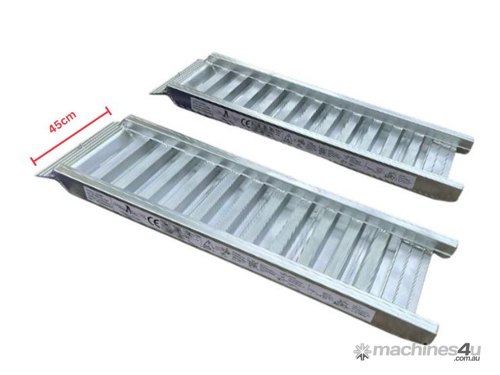 New Tooslgalore 5-Tonne 1 6M x 450MM Aluminum Loading Ramps Loading ...