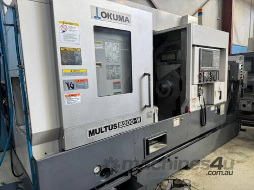 USED OKUMA MULTIS B 200 W machining centre 