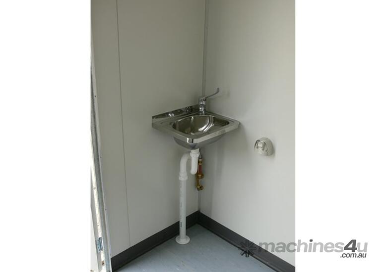 caption Auzbilt Male/ Female Disable/ Unisex Portable Toilets: 4m x 3m, For Sale