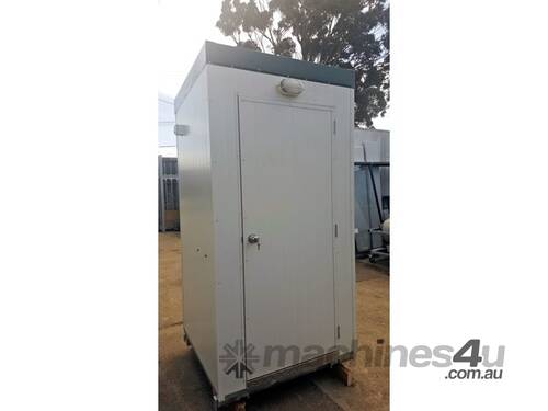 caption Auzbilt Portable Toilets: 1.2m x 1.2m, For Sale