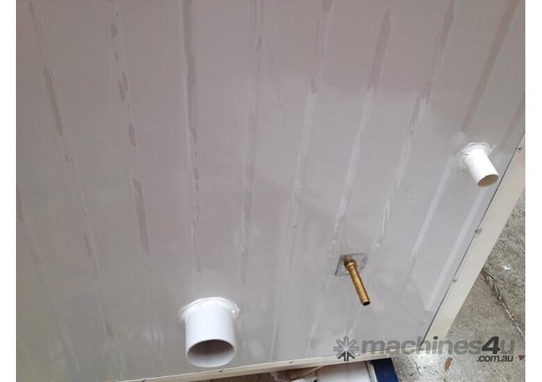caption Auzbilt Portable Toilets: 1.2m x 1.2m, For Sale