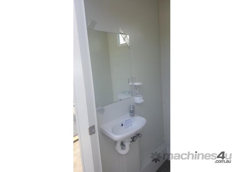 caption Auzbilt Portable Toilets: 1.2m x 1.2m, For Sale