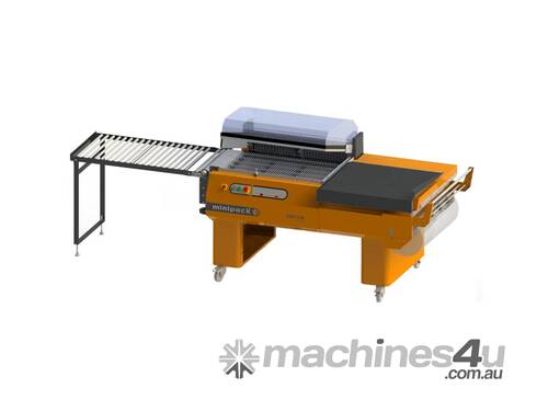 caption Semi Automatic Shrink Wrapping Machine: Minipack FM 77 A