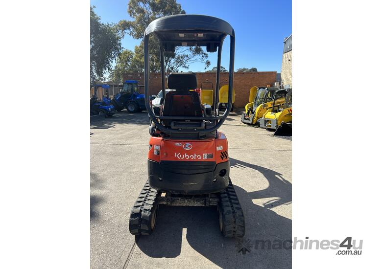 caption Used Kubota U17-3 Excavator
