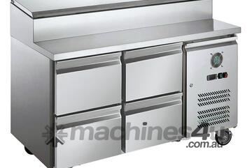 FED-X S/S Four Drawer Sandwich Counter - XSS7C13S2V-4D