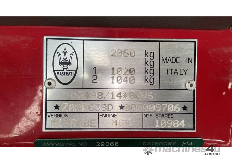 caption 2003 Maserati GT 4200 Petrol (Auto)