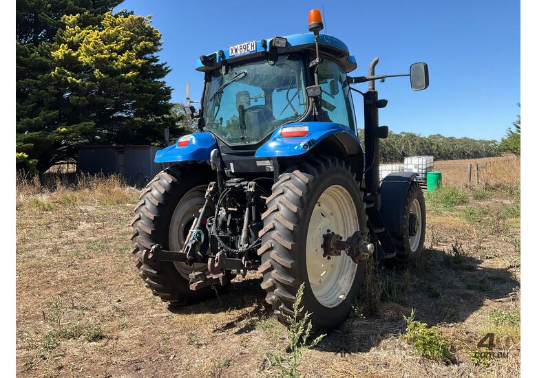 caption 2008 New Holland T6080 4WD Tractor