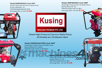 High Volume Diesel Cast Iron Water Pumps 2, 3 & 4 Inch