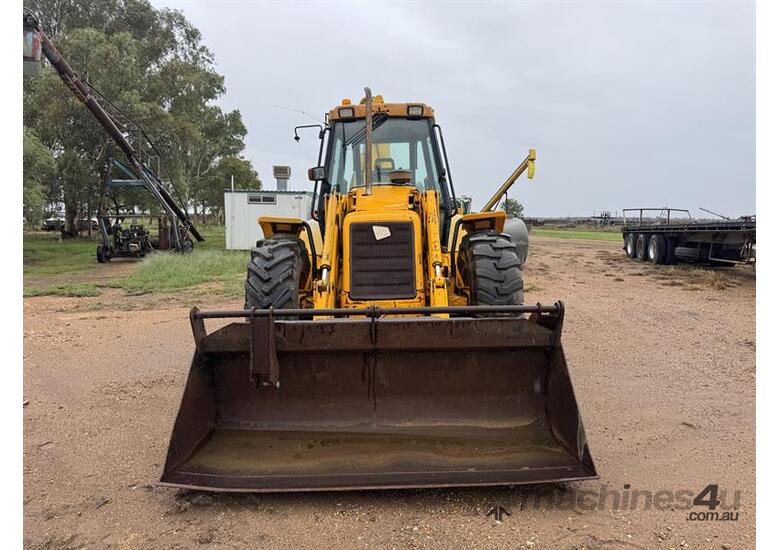 caption 2001 JCB 4CX Backhoe EARTHMOVING