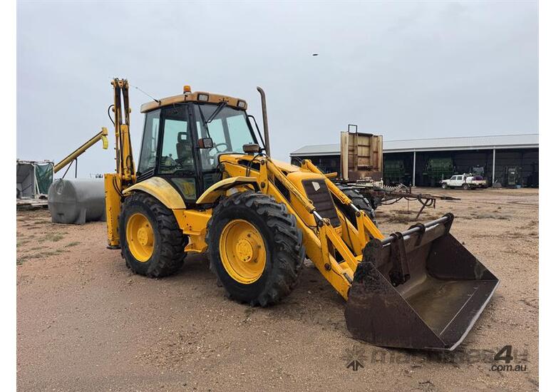 caption 2001 JCB 4CX Backhoe EARTHMOVING