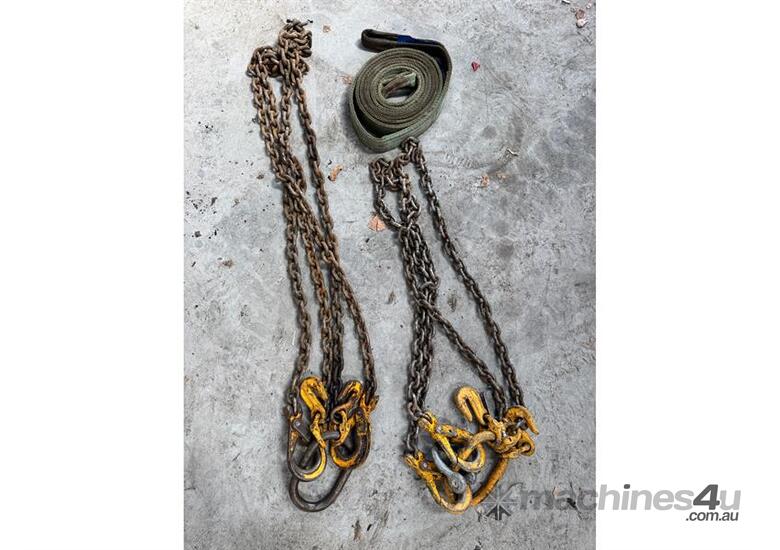 caption LIFTING CHAINS ETC