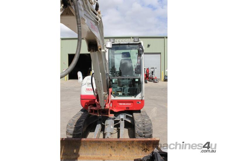 caption Takeuchi TB260 Excavator