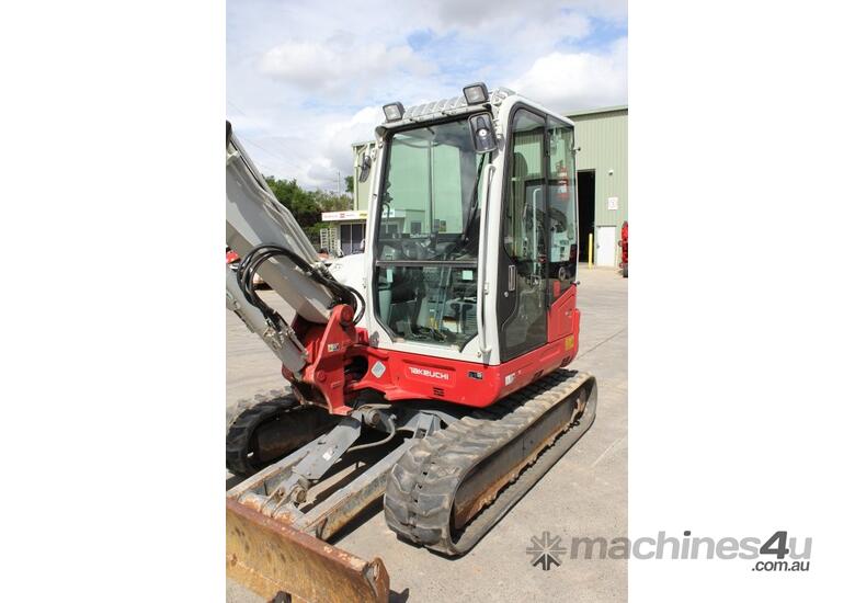 caption Takeuchi TB260 Excavator