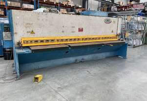 Used - GMS Variable Rake Shear - 4000 x 6mm Capacity