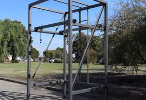 Heavy Duty Bulk Bag Steel Frame - 3.3m High