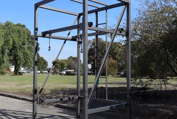 Heavy Duty Bulk Bag Steel Frame - 3.3m High