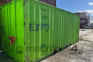 20ft Shipping Container (Damaged Doors)